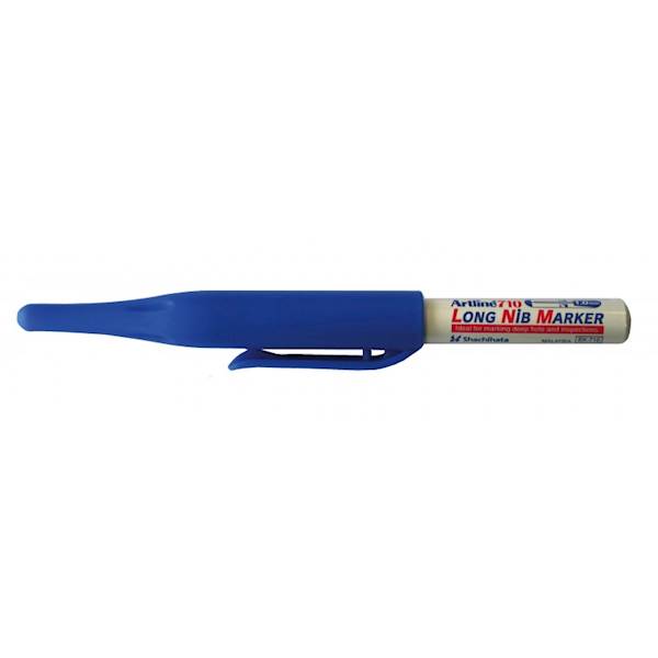 Marker permanentny Artline LONG NIB BLUE