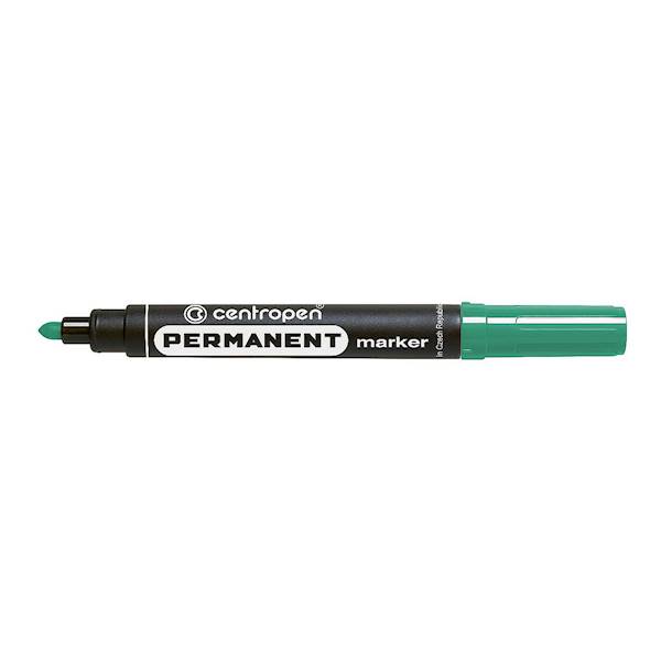 Marker permanentny Centropen zielony