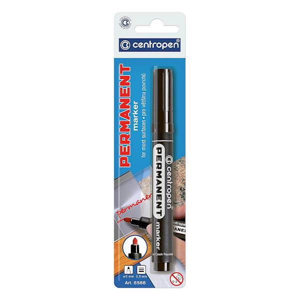 Marker permanentny Centropen czarny