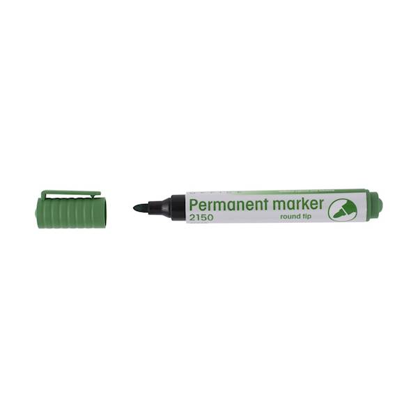 Marker permanentny D.RECT 2150 zielony