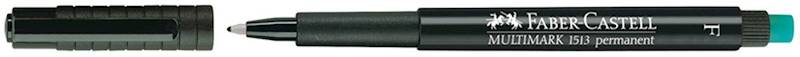 Foliopis permanentny Faber-Castell Czarny F