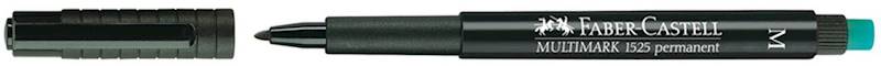 Foliopis permanentny Faber-Castell czarny M 
