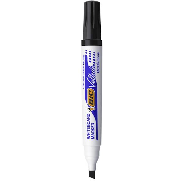 Marker suchościeralny BIC czarny ścięta końcówka