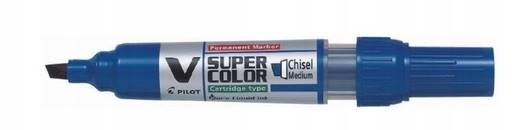Marker permanentny Pilot niebieski SUPER COLOR