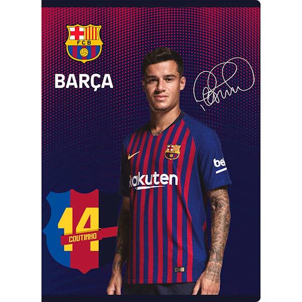 Zeszyt A5/32 kratka FC Barcelona