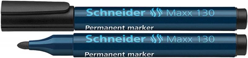 Marker permanentny Schneider czarny MAXX 130