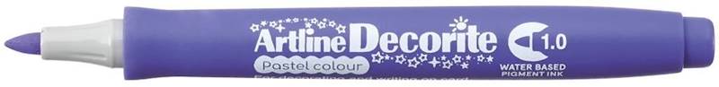 Pisak permanentny pastel. fiolet Artline Decorite