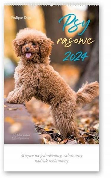 Kalendarz ścienny Lucrum psy rasowe