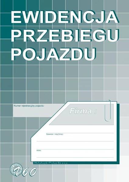 Ewidencja przebiegu pojazdu A5 