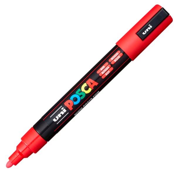 Marker UNI POSCA PC-5M czerwony