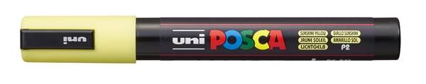 Marker UNI POSCA PC-5M pastelowy żółty