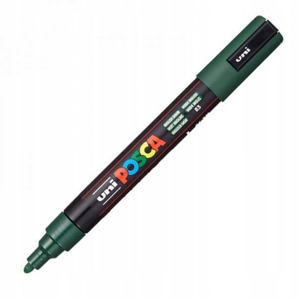 Marker UNI POSCA PC-5M ciemnozielony