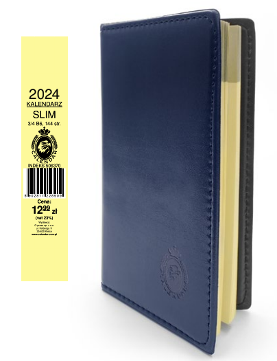 Kalendarz Slim 3/4 B6 144 str.