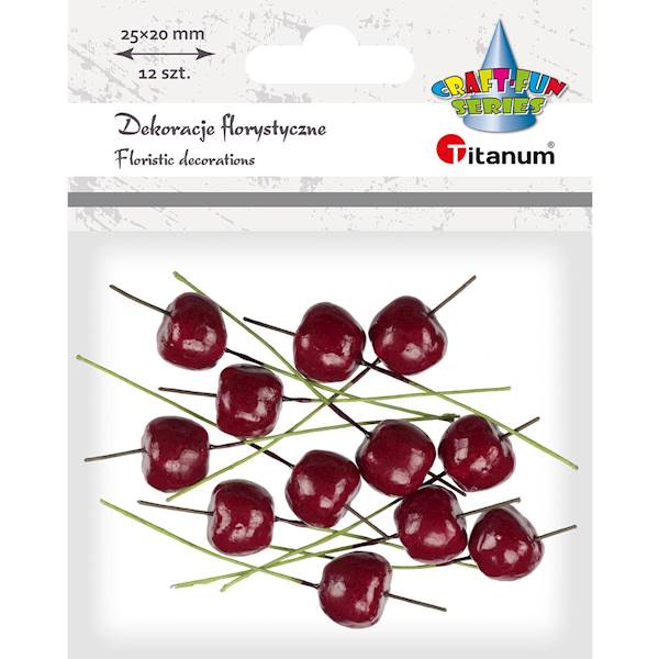 Dekoracje florystyczne Titanum jabłka na piku 12
