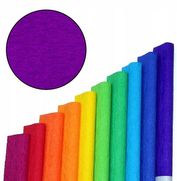 Bibuła Tymos purpurowa 200/50 cm