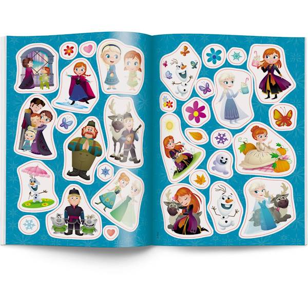 Kolorowanka z naklejkami: Disney Maluch