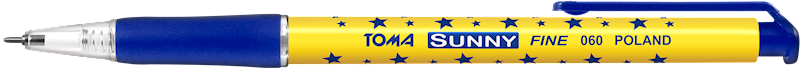 Długopis automatyczny TO-060 niebieski Toma