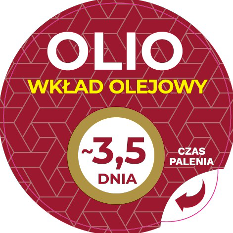 Wkład do znicza olejowy OL-2 220g 3,5 dnia
