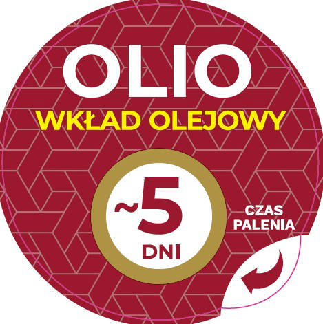 Wkład do znicza olejowy OL-3 320g 5 dni