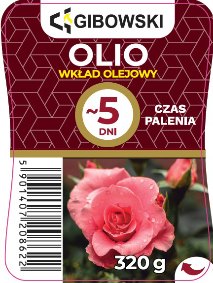 Wkład do znicza olejowy OL-3 320g 5 dni