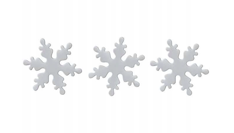 Konfetti Titanum 14g 25mm płatki śniegu białe