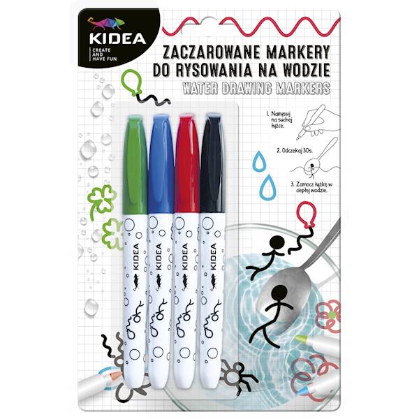 Zaczarowane markery do rysowania po wodzie KIDEA
