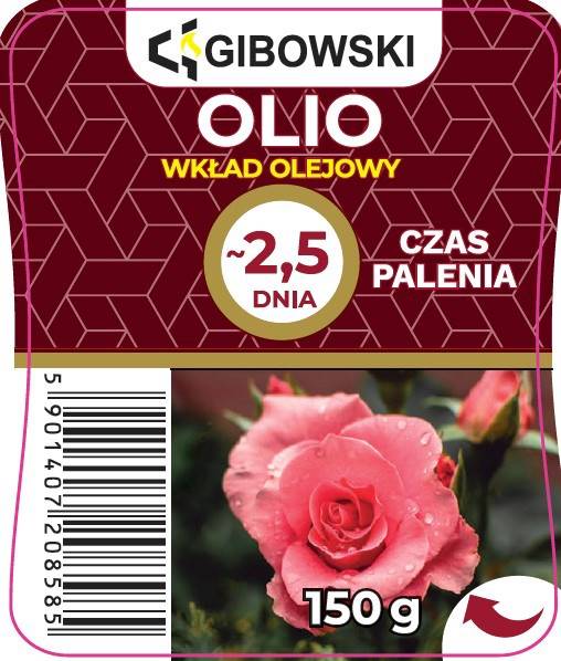 Wkład do znicza olejowy OL-1 150g 2,5 dnia