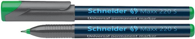 Foliopis permanentny Schneider MAXX 220S zielony 