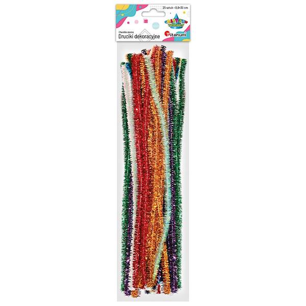 Druciki dekoracyjne Titanum 25 szt. x 30 m x 0,8cm
