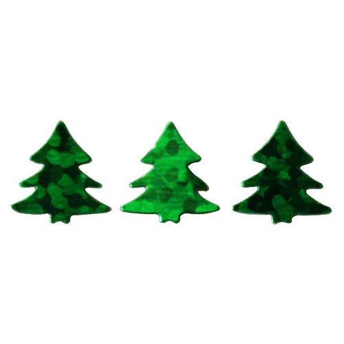 Konfetti Titanum choinki zielone 7mm 14g
