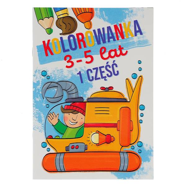 Kolorowanka 3-5 lat 1. część