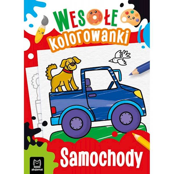 Wesołe kolorowanki samochody 