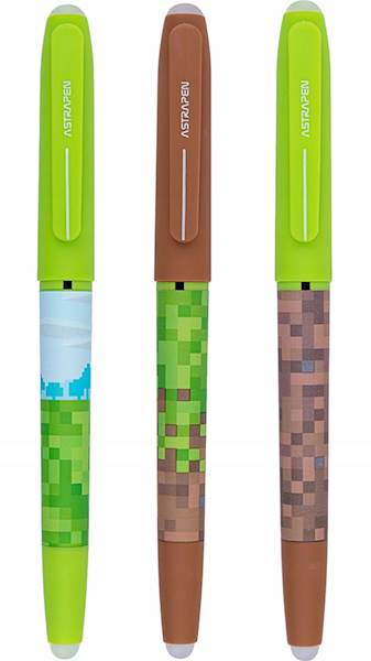 Długopis wymazywalny Astra niebieski Pixel One 