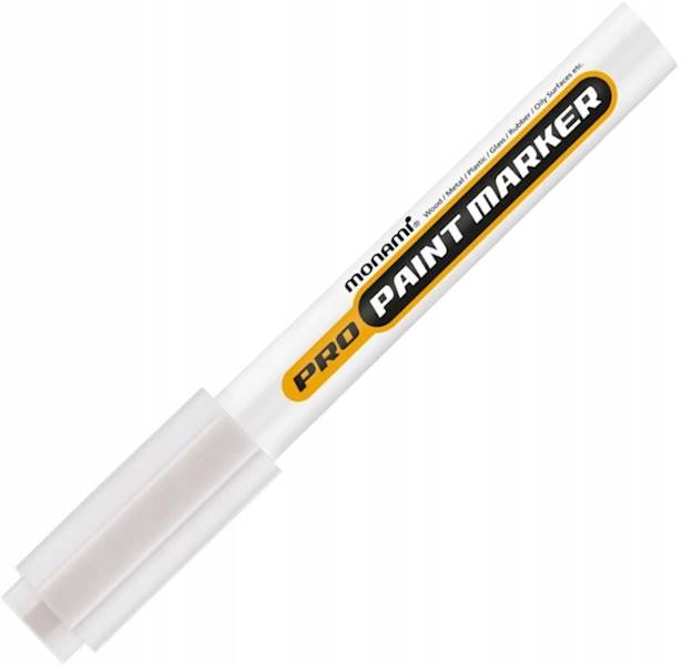 Marker olejowy Monami srebrny 2 mm