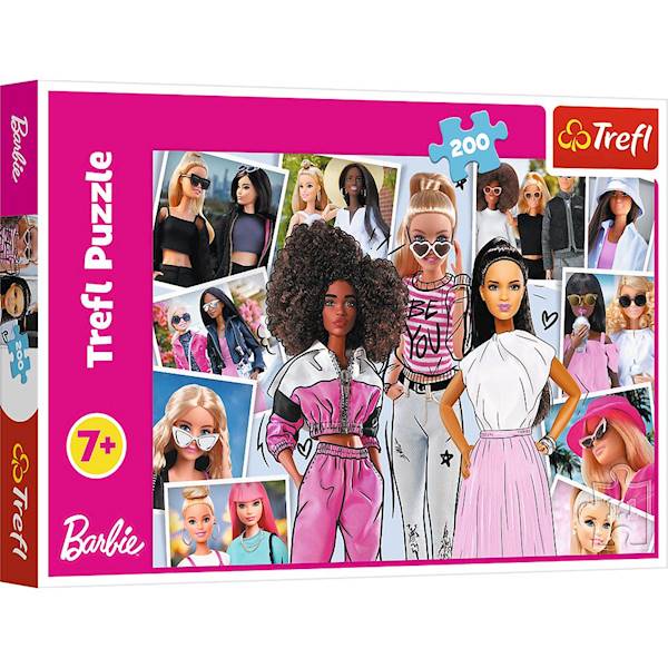 Puzzle Trefl Barbie 200 el.