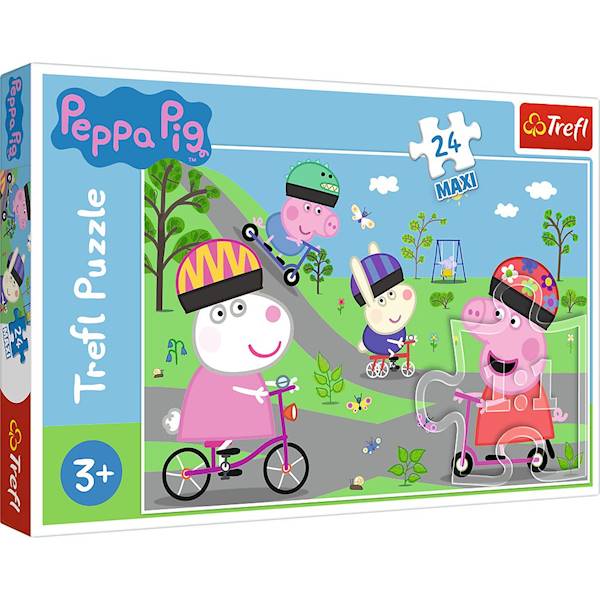 Puzzle Trefl świnka Peppa 24 el. MAXI