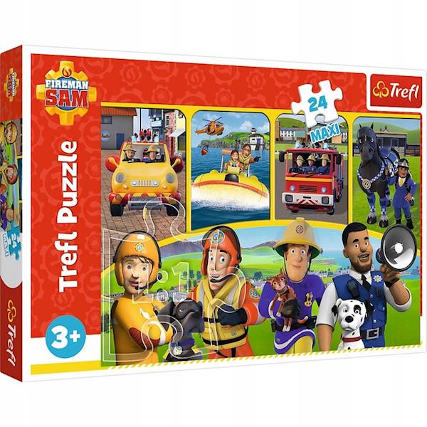 Puzzle Trefl Strażak Sam 24 el. MAXI