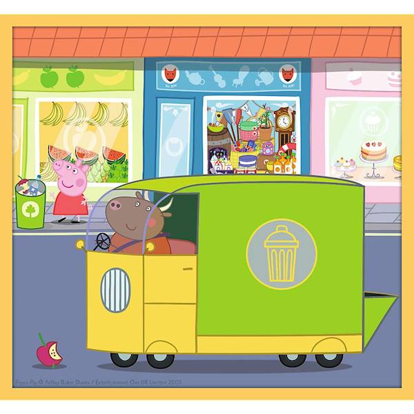 Puzzle Trefl Świnka Peppa 329 el. 10 obrazków w 1