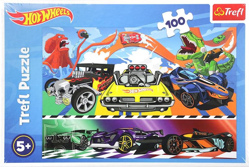 Puzzle Trefl Hot Wheels 100 el.
