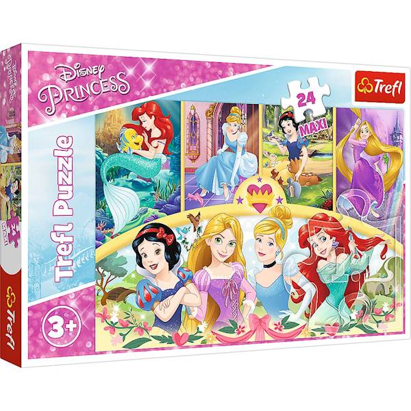 Puzzle Trefl Księżniczki 24 el. MAXI