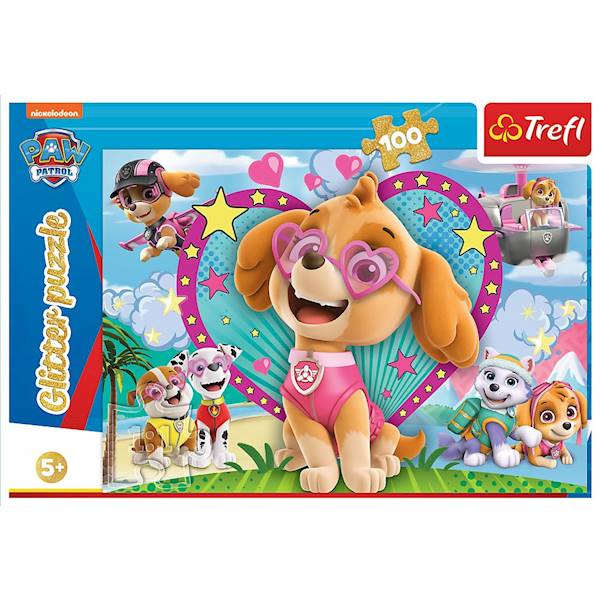 Puzzle Trefl Psi Patrol w blasku Skye