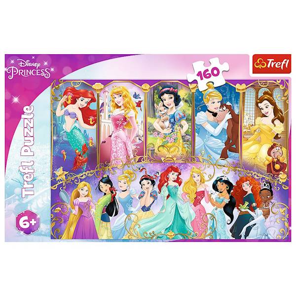 Puzzle Trefl Księżniczki Disneya 160 el.