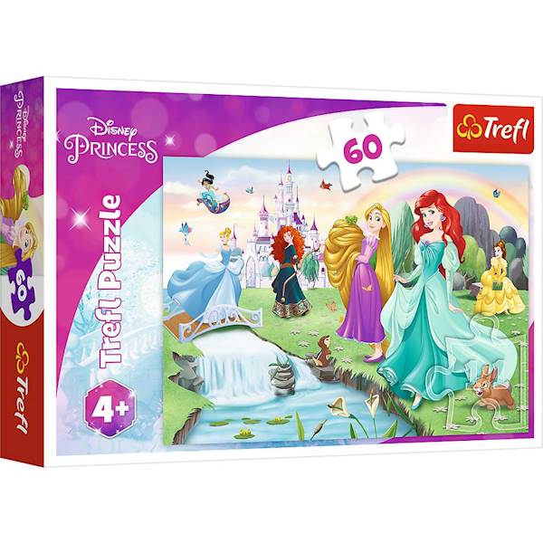 Puzzle Trefl Księżniczki Disneya 60 el.