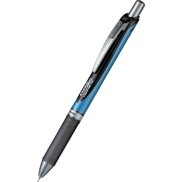 Cienkopis żelowy Petnel BLN75 0,5mm czarny