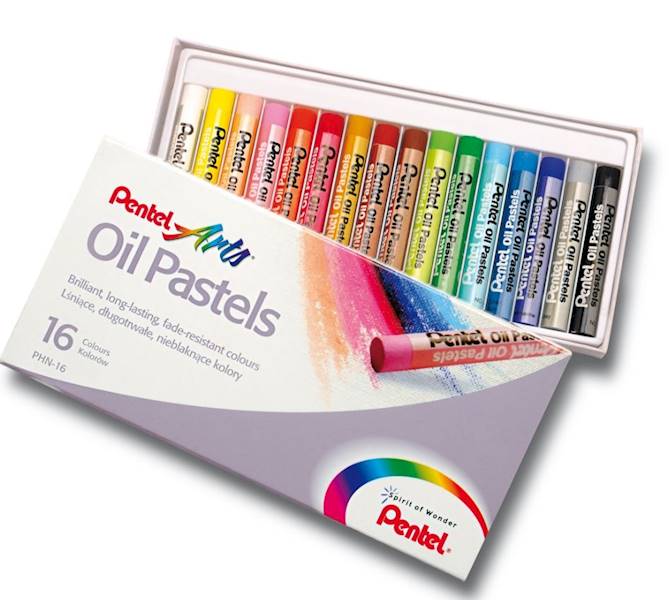 Pastele olejne 16 kol. Pentel