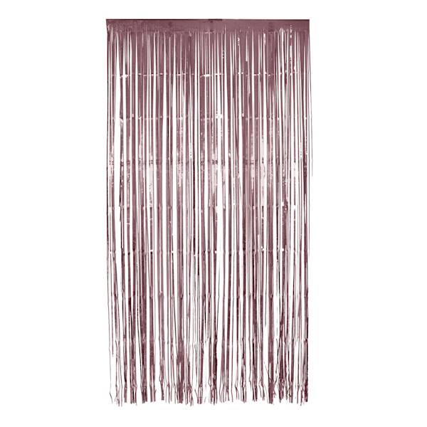 Dekoracja Arpex kurtyna złotoróżowa 100x200cm