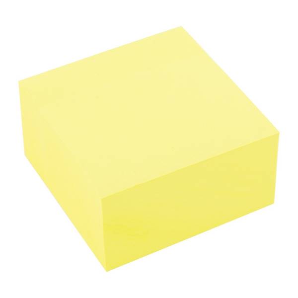 Bloczek D.RECT samoprzylepny 51x51mm żółty 400k