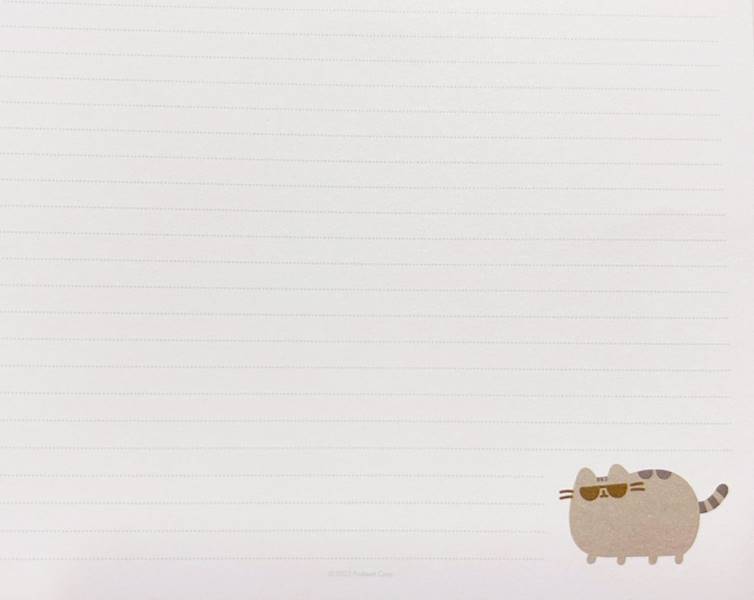 Pamiętnik Pusheen z gumką