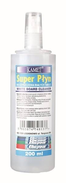 Płyn do tablic suchościeralnych Kamet 200ml