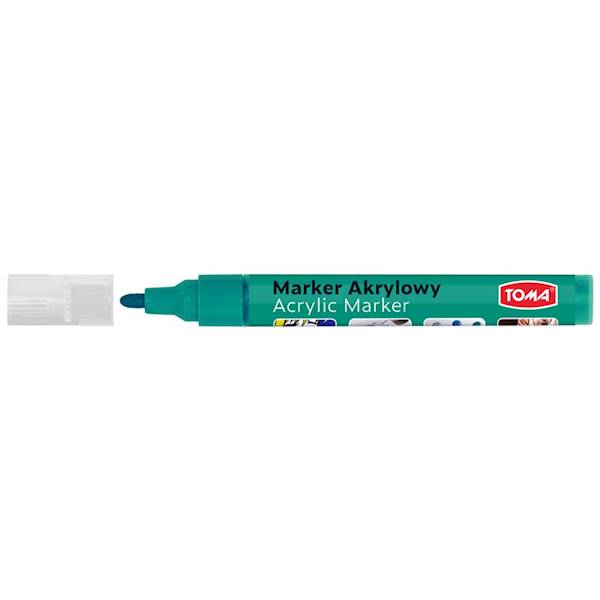 Marker akrylowy Toma TO-402 zielony